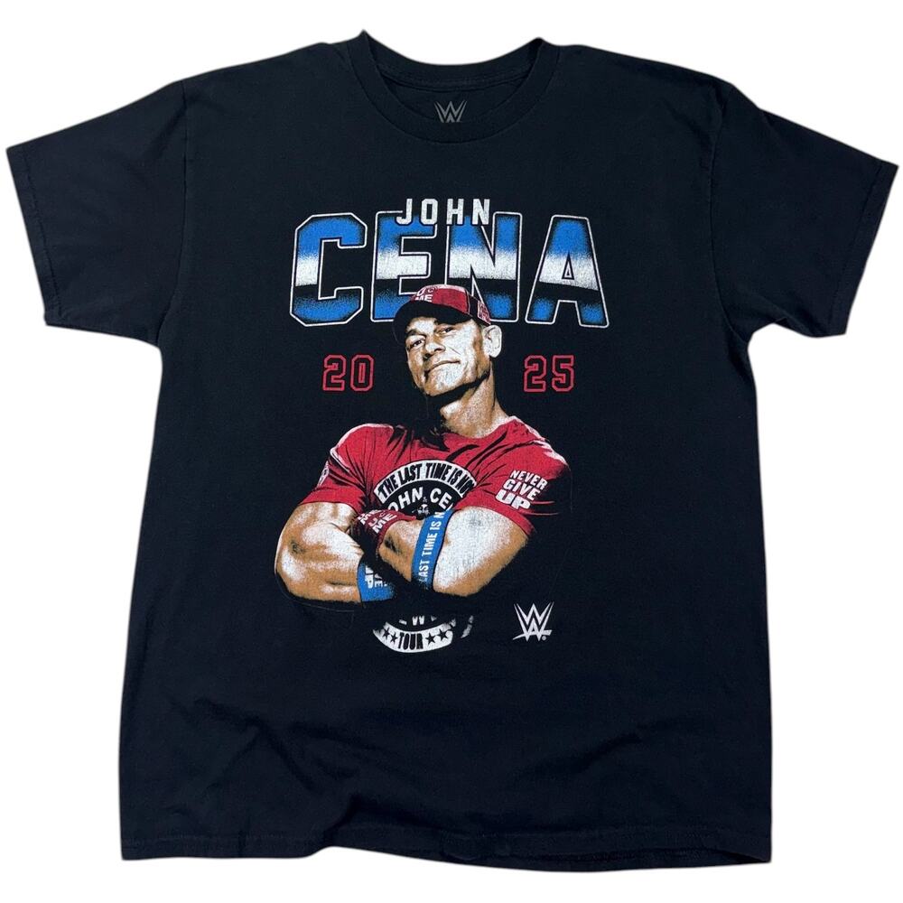 John Cena Farewell Tour T-Shirt Men's LARGE 2025 WWE WWF